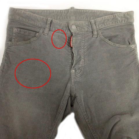 DSQUARED2（ディースクエアード） パンツ テーパード コーデュロイ