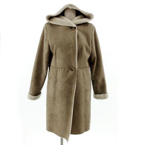 スパイラルガール SPIRALGIRL コート フーディー フェイクムートン  