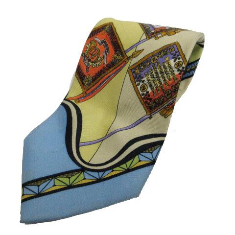 GIANNI VERSACEジャンニヴェルサーチ総柄シルクネクタイイタリア製希少 ジャンニヴェルサーチ ヴェルサーチェ GIANNI VERSACE ネクタイ レア