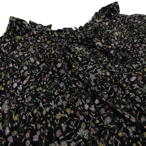 アズノウアズ ピンキー As Know As Pinky ワンピース ロング プリーツ リボン 花柄 ブラック 黒 マルチカラー レディース 155 ブランド古着販売のベクトル 通販 Yahoo ショッピング