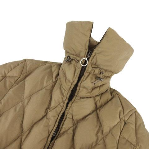 m*o様 ✨美品✨モンクレール　MONCLER キルティングジャケット　ベージュ MONCLER（モンクレール） ダウンジャケット ビッグカラー ベルト付き