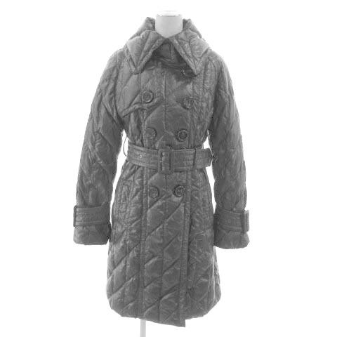 MONCLER（モンクレール） ダウンコート ビッグカラー ベルト 半光沢