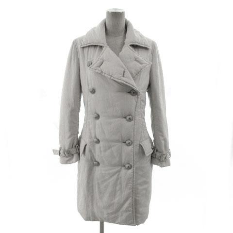りんごISSEY MIYAKE PLURAL ダブルブレストコート グレー りんごISSEY MIYAKE PLURAL ダブルブレストコート グレー りんごISSEY
