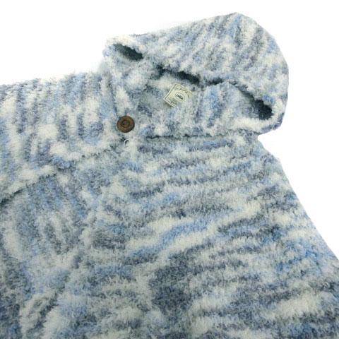 ジェラートピケ gelato pique ポンチョ アウター もこもこ ミックス