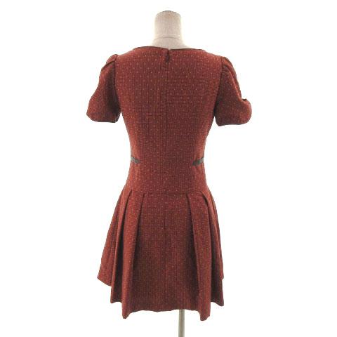 ウィルセレクション WILLSELECTION ワンピース 半袖 ひざ丈