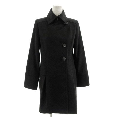 ビアッジョブルー Viaggio Blu コート カシミヤ混 ブラック 黒 2