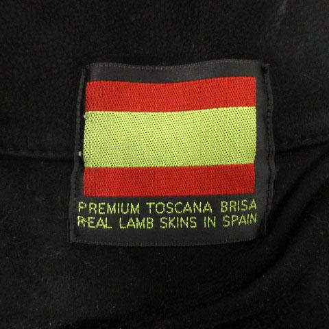 チェスティ Chesty ジャケット ノーカラー ムートン 羊革 ファー  