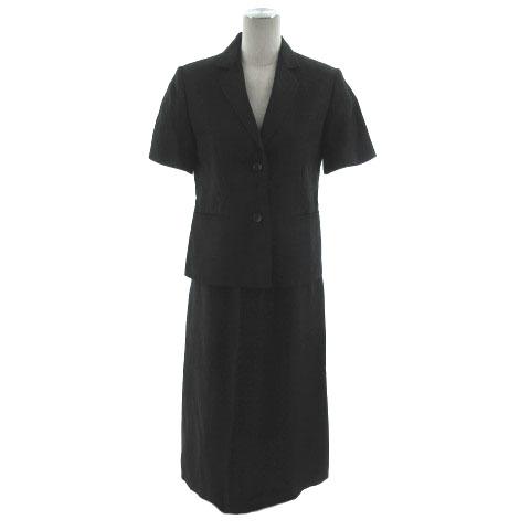 タルボット TALBOTS スーツ スカートスーツ リネン100％ ジャケット 