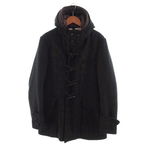 【中古】チャットシーウィン ChatCwin コート  ダッフルコート トグルボタン留め ウール混 グレー系 48 メンズ チャットシーウィン ChatCwin コート ダッフルコート トグルボタン留め