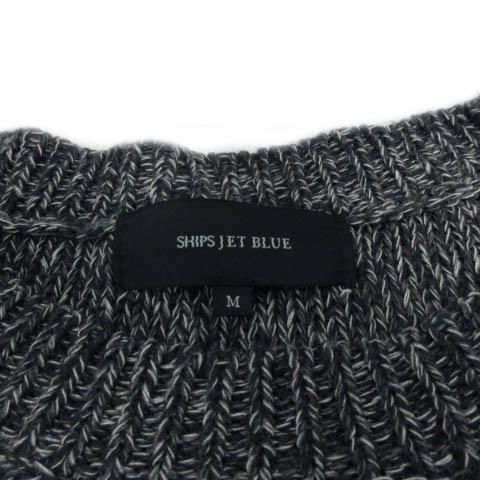 シップスジェットブルー SHIPS JET BLUE ニット セーター 長袖 