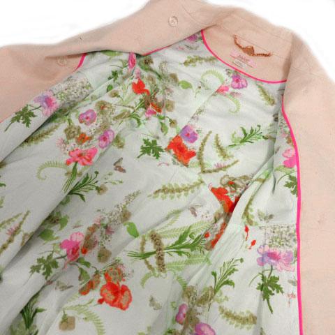 未使用品 テッドベーカー TED BAKER コート Aライン ダブル ピンク系 