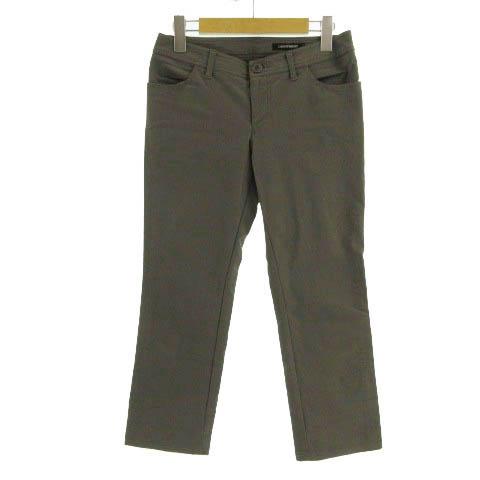 ロートレアモン LAUTREAMONT パンツ クロップド丈 スリム ストレッチ 