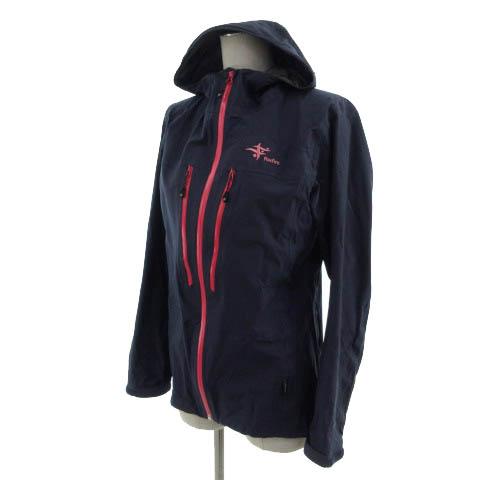 フォックスファイヤー Foxfire ジャケット マウンテンパーカー 7411648 フーディー GORE-TEX 止水ファスナー ネイビー 紺 ピンク L_6