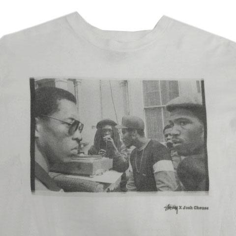 STUSSY / 00s/OLD/Josh Cheuse/Tシャツ/L/コットン/BLK STUSSY（ステューシー） STUSSY×Josh Cheuse コラボ Tシャツ 00's OLD