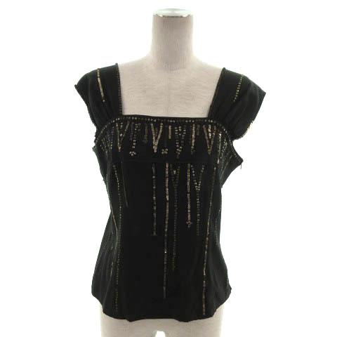 リツコ シラハマ RITSUKO SHIRAHAMA カットソー ノースリーブ  