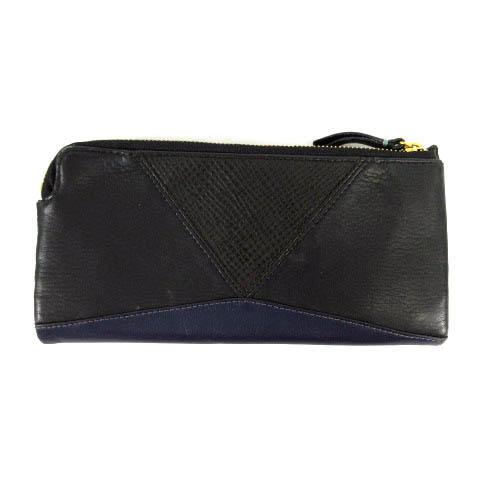 Paul Smith（ポール・スミス） 長財布 二つ折り 切替え レザー 配色