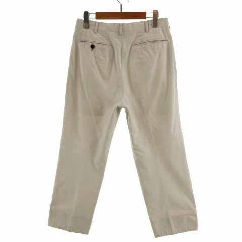 アクアスキュータム AQUASCUTUM パンツ スラックス タック コットン 