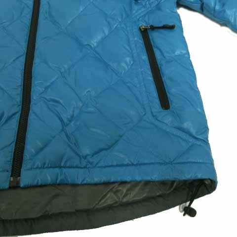 AIGLE ダウンジャケット 8504-87408 サーモキット 青系 XS エーグル AIGLE キルティングダウンジャケット スタンドカラー 8504