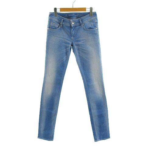 ガス GAS ジーンズ デニム スキニー ユーズド加工 ストレッチ ロゴ 
