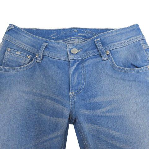 ガス GAS ジーンズ デニム スキニー ユーズド加工 ストレッチ ロゴ 