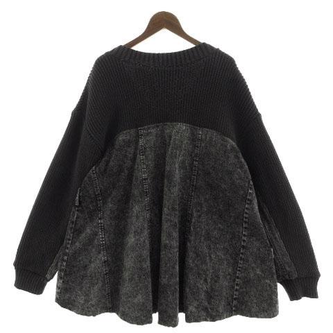 ブラックフレアチュニック GRACE CONTINENTAL ブラックフレア 