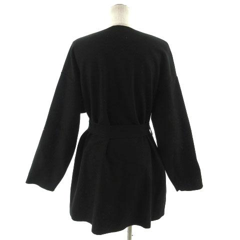 ショコラフィネローブ chocol raffine robe コート ノーカラー