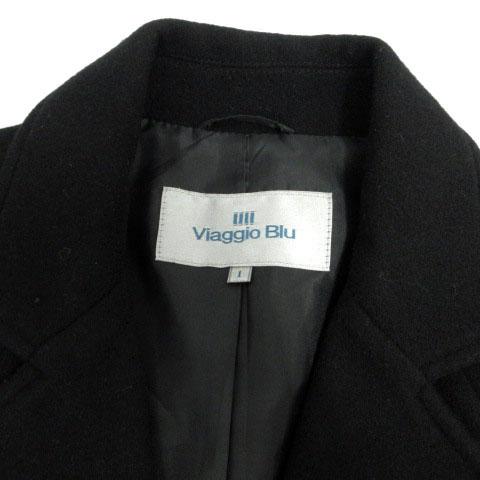 ビアッジョブルー Viaggio Blu コート チェスターコート ウール 