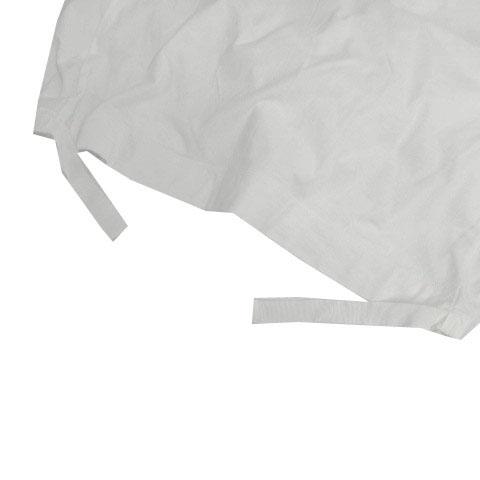 アントゲージ Antgauge カットソー ギャザーネック 半袖 裾ドローコード コットン ホワイト 白 F レディース｜vectorpremium｜05