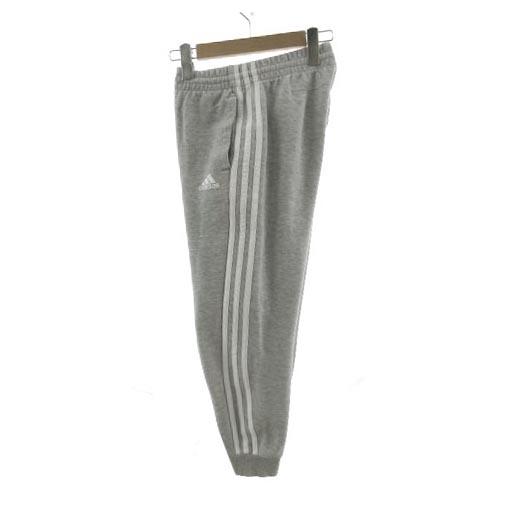 adidas トレフォイルロゴ 3本ライン グレージャージパンツ adidas