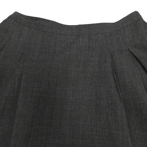 マーガレットハウエル MARGARET HOWELL スカート フレア タック ミモレ  