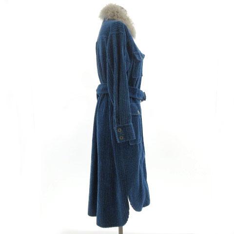 グレースクラス GRACE Class コート ステンカラー ファー 2way  