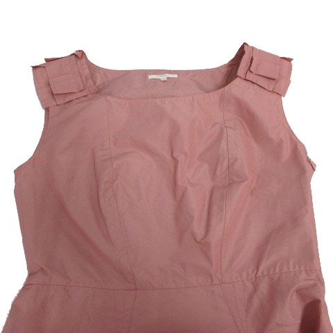 トゥービーシック TO BE CHIC ワンピース ノースリーブ フリル タック