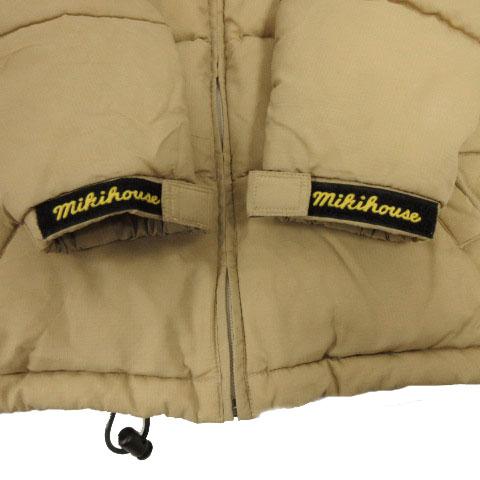 ミキハウス mikihouse ダウンジャケット フード ジップアップ