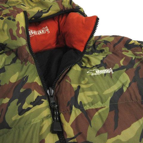 ベアー Bear usa ダウンジャケット リバーシブル フード ジップ ベアー Bear usa ダウンジャケット リバーシブル フード ジップ