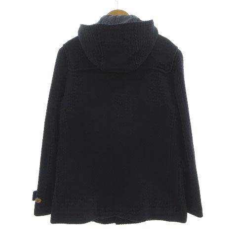 シップス SHIPS ダッフルコート ミドル丈 ダブルジップ 起毛 ウール