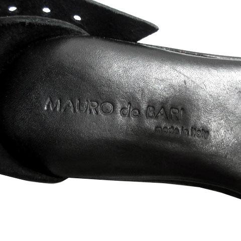 未使用品 マウロデバーリ MAURO de BARI サンダル ストラップ ファー