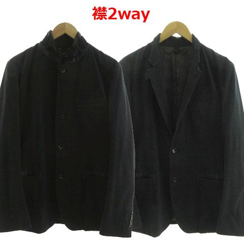 ダナキャランニューヨーク DKNY ジャケット スタンドカラー テーラード 