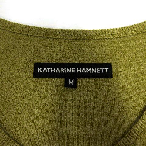 キャサリンハムネット KATHARINE HAMNETT ニット Uネック ノースリーブ 
