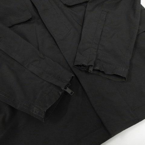theory セオリー ジャケット M-65 ミリタリー スタンドカラー フード  