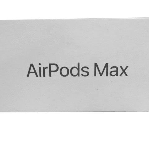 ストア アップル Apple エアポッズ マックス Airpods max シルバー カバー付き 付属品あり