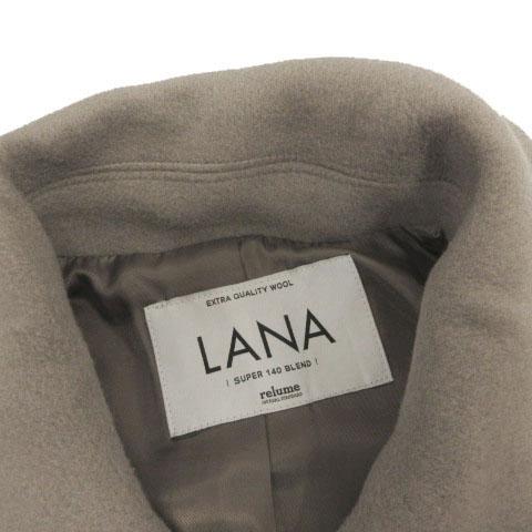 JOURNAL STANDARD relume コート LANA WOOL140 ステンカラー コクーン