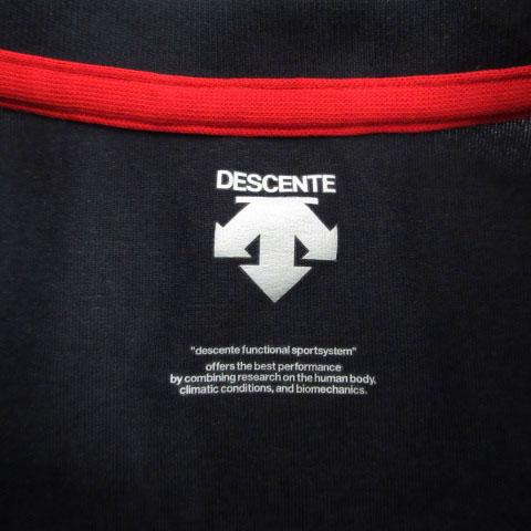 デサント DESCENTE Tシャツ MOVESPORTS ロゴ DAT-5700J 半袖 ネイビー 紺 レッド 赤 150 キッズ｜vectorpremium｜08