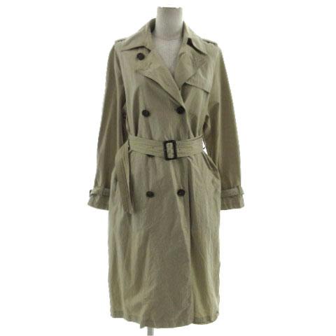 アーツアンドサイエンス トレンチコート　ベルト　カーキベージュ　2017年モデル NANO universe（ナノ・ユニバース） nano universe La vie a Paris