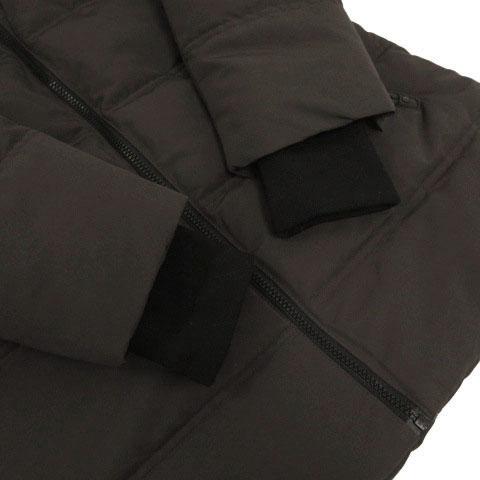 ノーティカ NAUTICA コート スタンドカラー ロゴワッペン フード