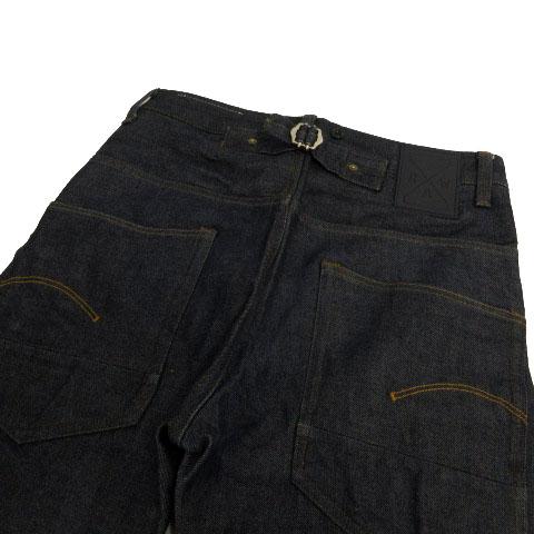 ジースターロウ G-Star RAW ジーンズ デニム テーパード サスペンダー 