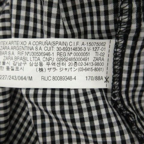 ZARA ザラ カットソー 七分袖 ボリュームスリーブ コットン ZARA ザラ カットソー 七分袖 ボリュームスリーブ コットン