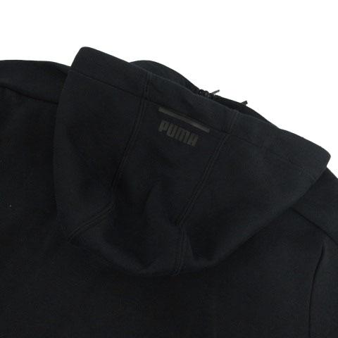 プーマ PUMA M PACE PRIMARY FZ スウェット ジャケット JKT 576315-01 ジップアップ ロゴプリント ブラック 黒 M メンズ｜vectorpremium｜07
