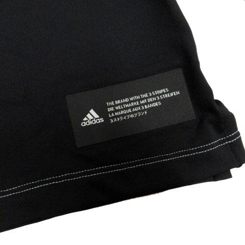 アディダス adidas ロングスリーブ 長袖 FB HYPE Tシャツ GN4644 丸首 長袖 ロゴプリント ブラック 黒 ホワイト 白 O メンズ｜vectorpremium｜06