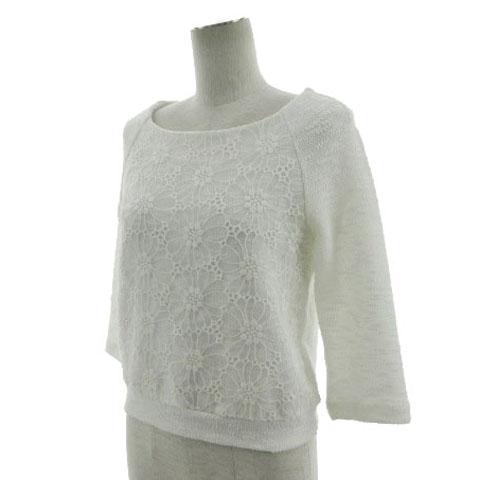 新品　ストロベリーフィールズ『美人百花 掲載』エアヤーン　ニット 新品 ストロベリーフィールズ『美人百花 掲載』エアヤーン ニット