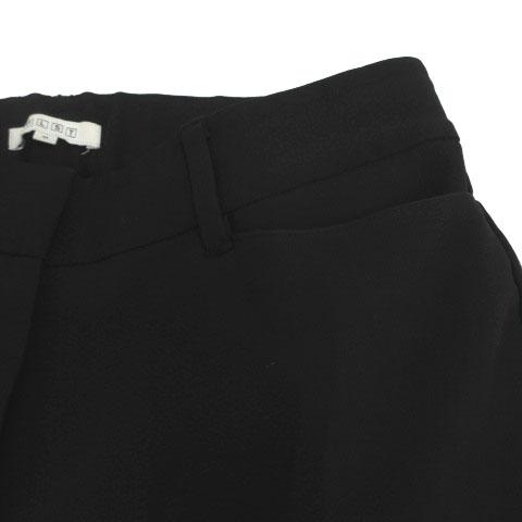 プラステ PLST センタープレスカラーパンツ 12-0306026 ウエストゴム